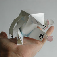 WWF polar bear paper kit